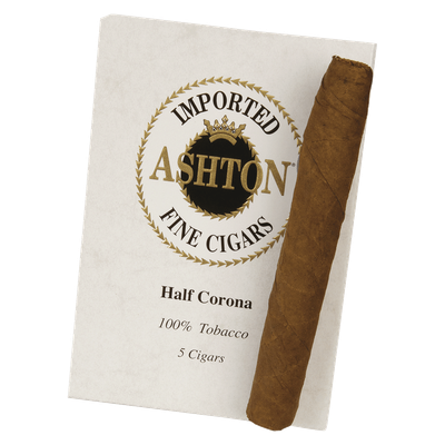 5-ct. Box Ashton Small Cigars (White Box)