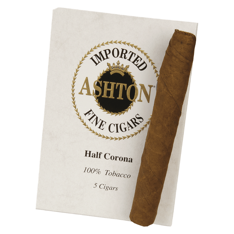 5-ct. Box Ashton Small Cigars (White Box)