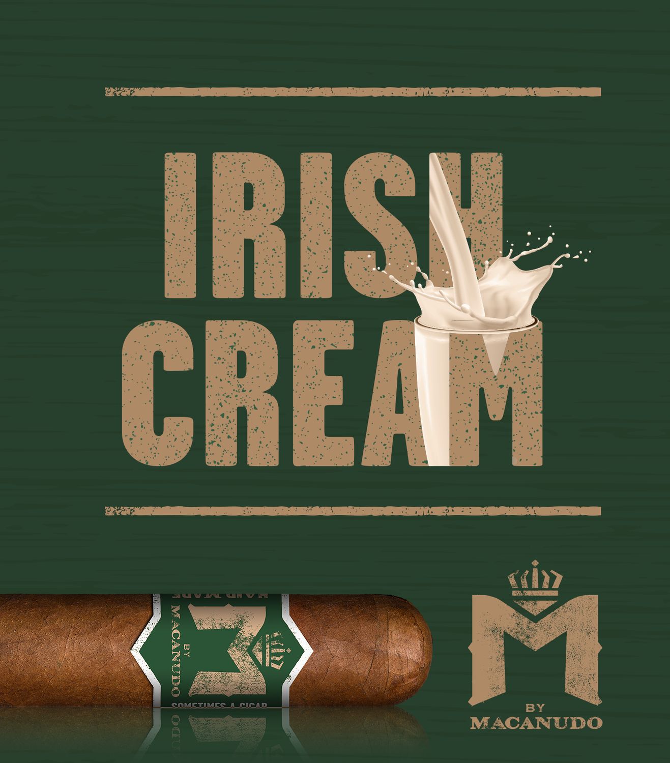 M by Macanudo Irish Cream - Robusto
