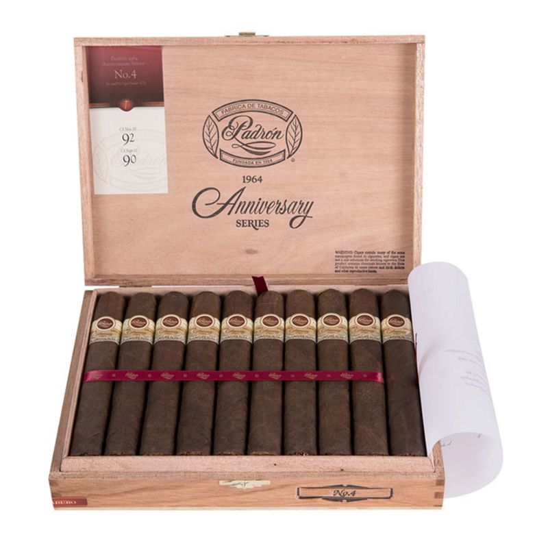 Box of 20 Padron 1964 Anniversary Series No. 4 Maduro (60 x 6.5)