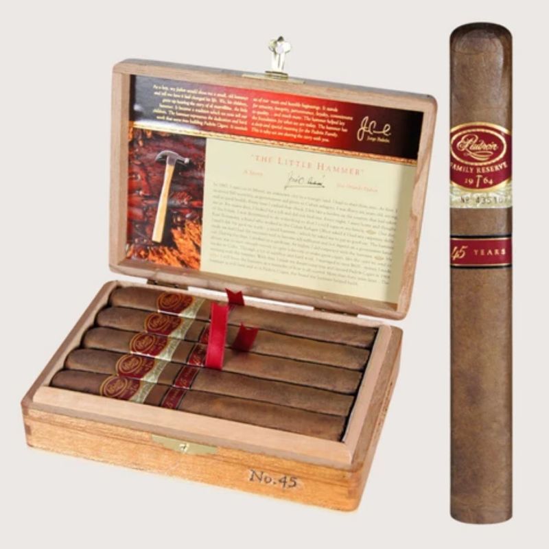 Box of 10 Padron Family Reserve #45 Natural (52 x 6)