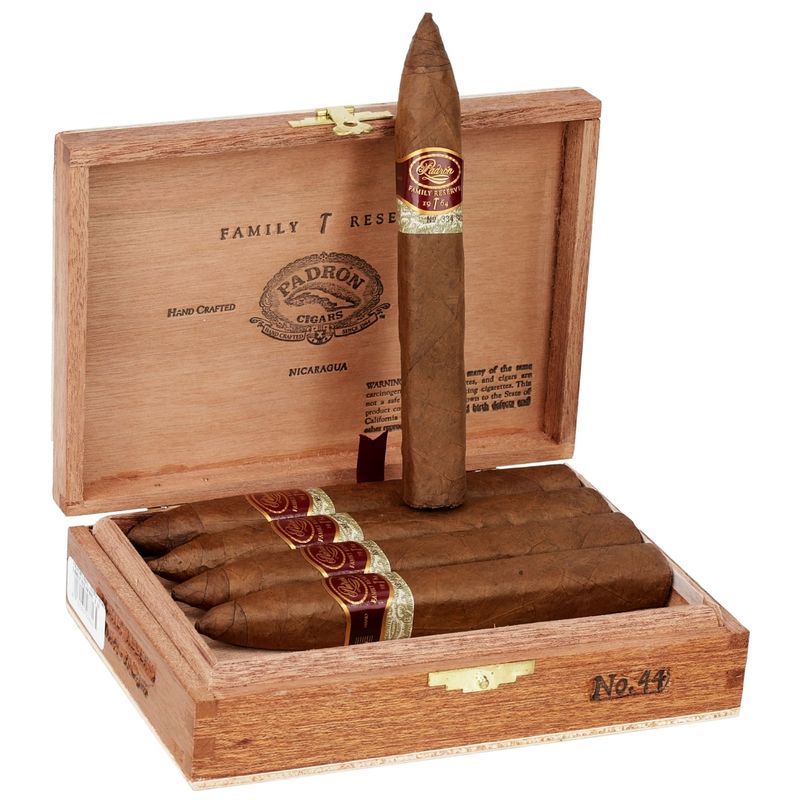 Box of 10 Padron Family Reserve #44 Natural (Torpedo)