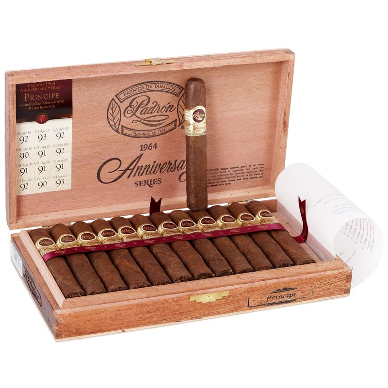 Box of 25 Padron 1964 Anniversary Series Principe Natural (46 x 4.5)