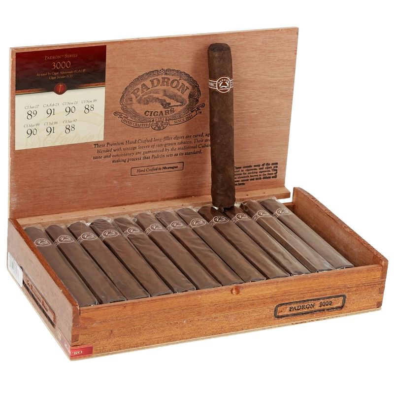 Box of 26 Padron Series 3000 Maduro (52 x 5.5)