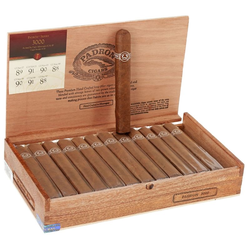 Box of 26 Padron Series 3000 Natural (52 x 5.5)