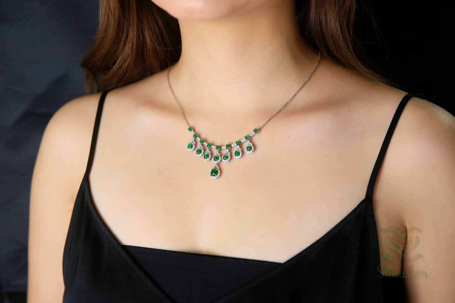 ​Natural Jadeite (Type A) Green Necklace