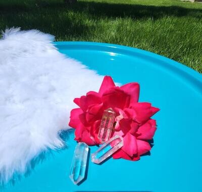 Crystal Quartz Double Terminated Points Crystal Quartz Double Terminated Points