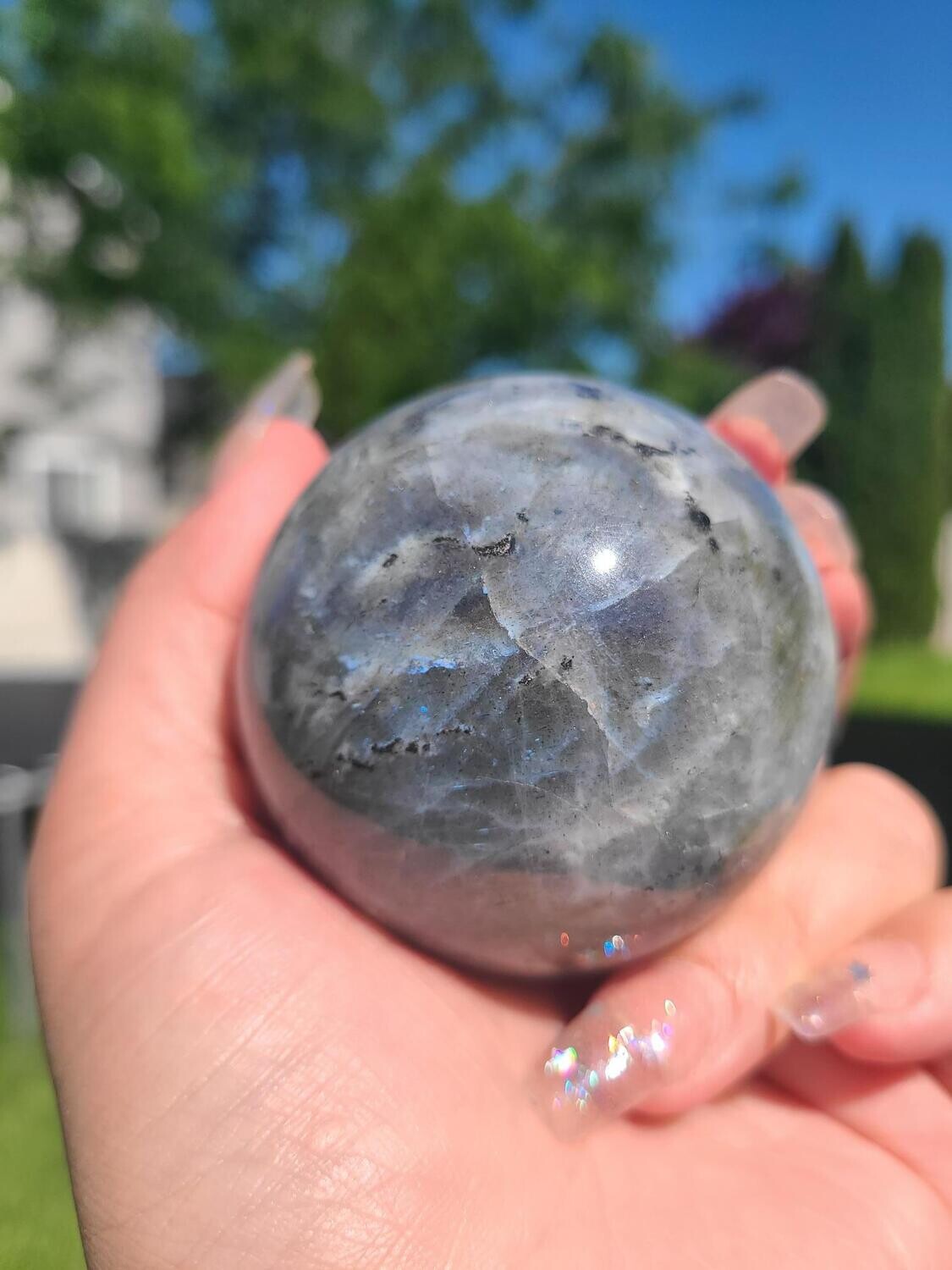 Labradorite Spheres