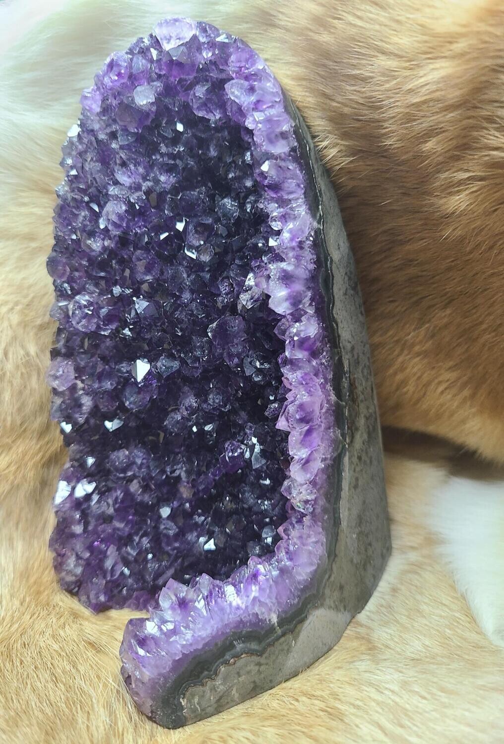 Amethyst Geode-Statement Piece