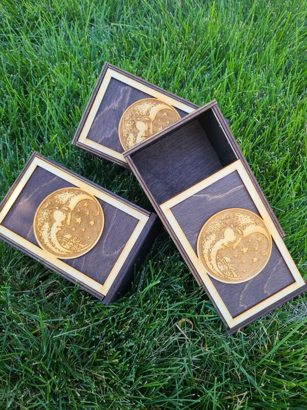 Moon & Stars Stash Box