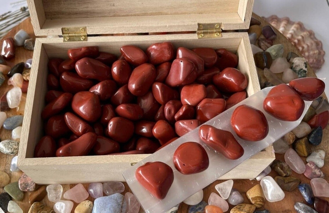 Red Jasper Tumbled Stones