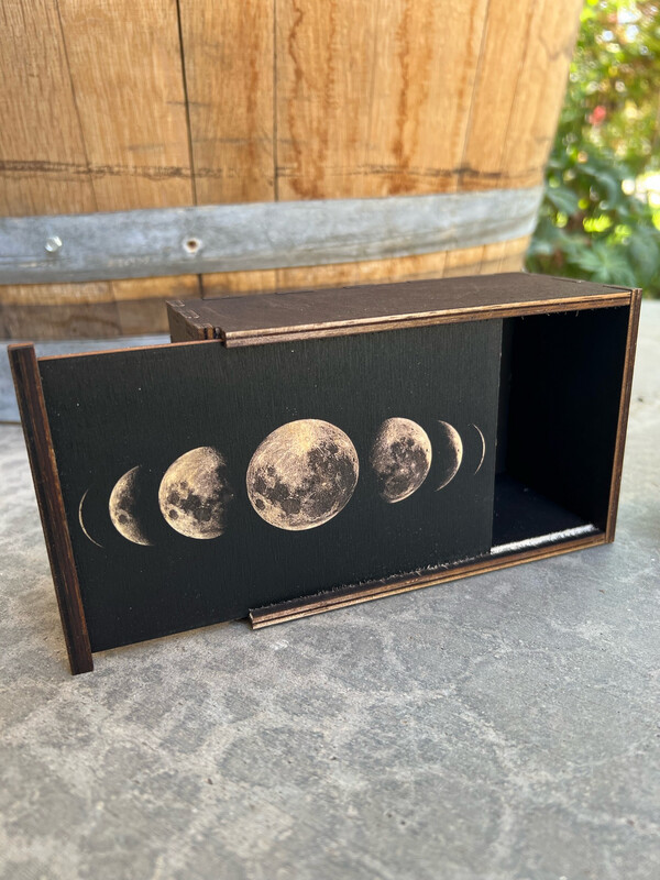 Moon Phase Stash/Deck Box