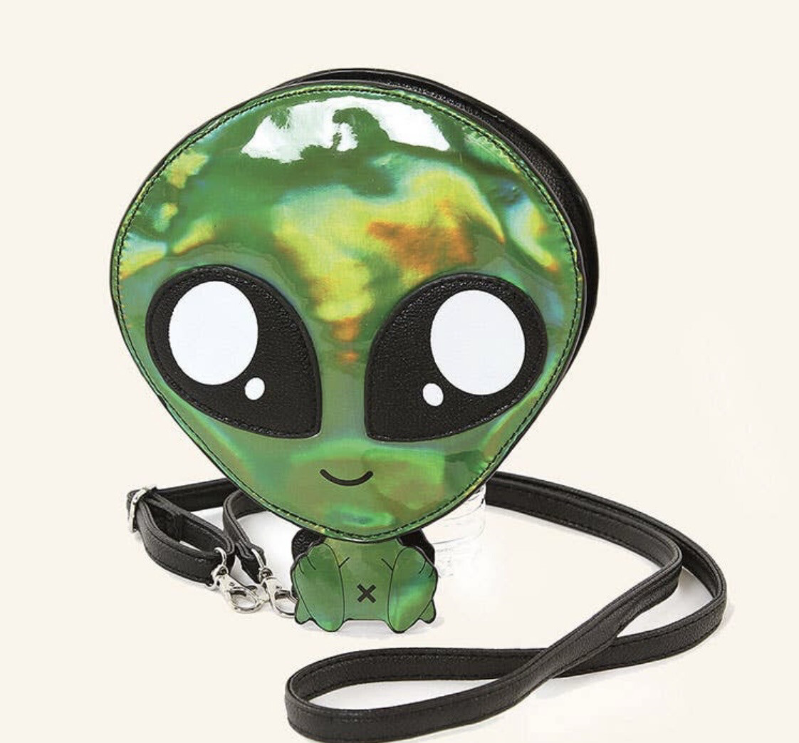 Baby Alien Crossbody Bag (Green )