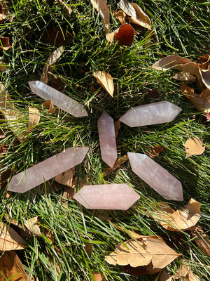 Double Terminated Rose Quartz