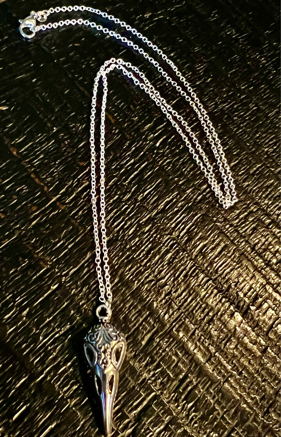 Ravens Skull Necklace