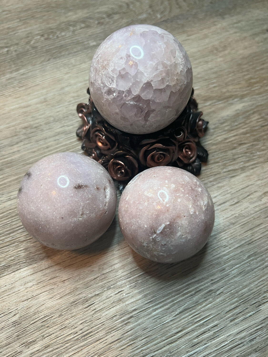 Pink Amethyst Sphere (medium)