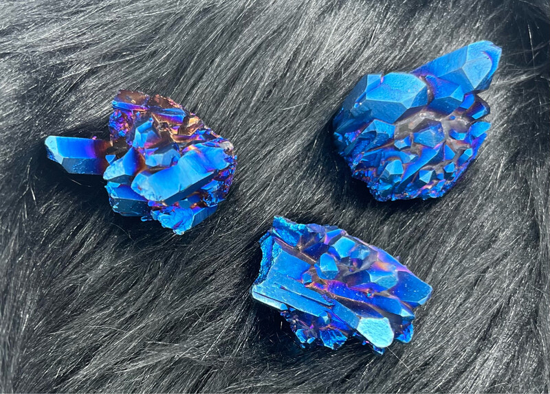 Rainbow Titanium Aura Quartz