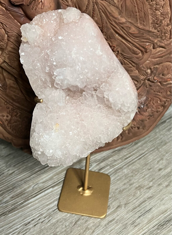 Druzy Pink Amethyst Freeform