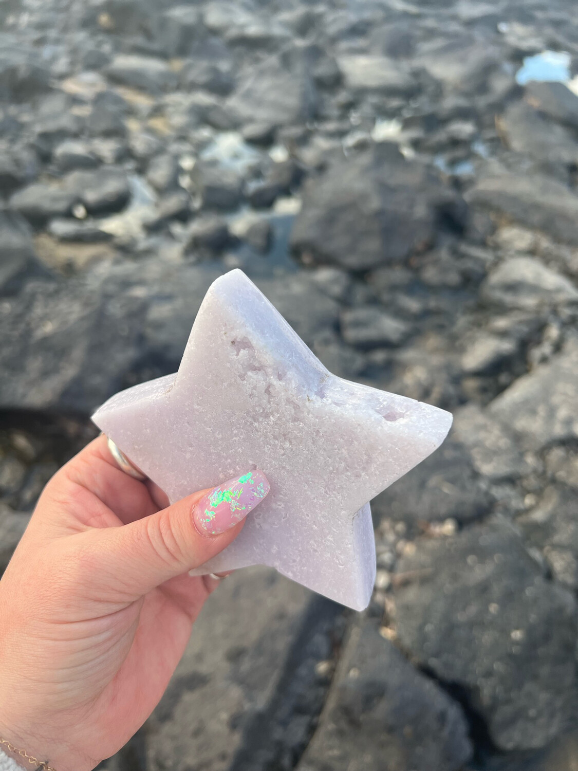 Pink Amethyst Star