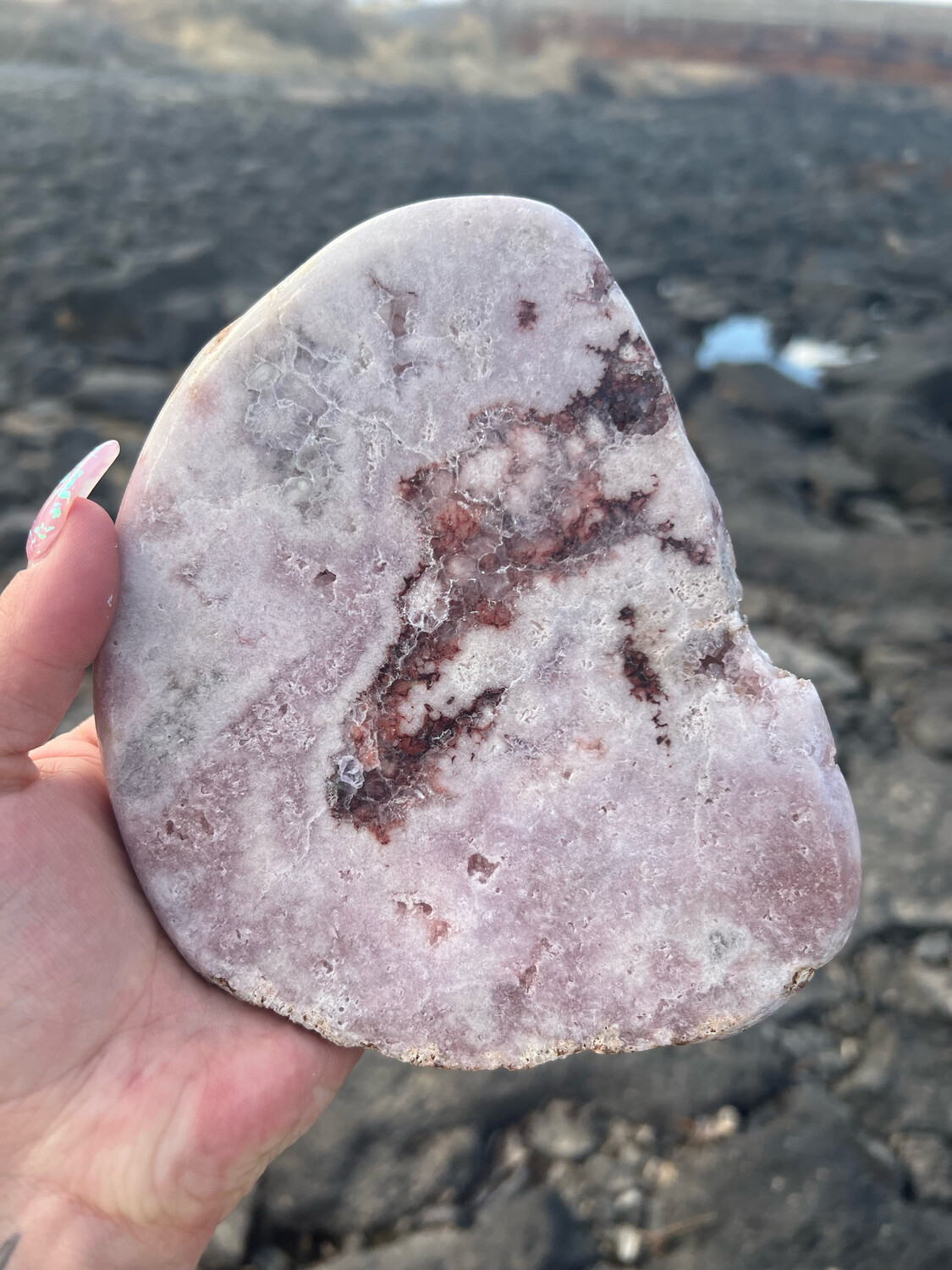 Pink Amethyst Slab (MED)