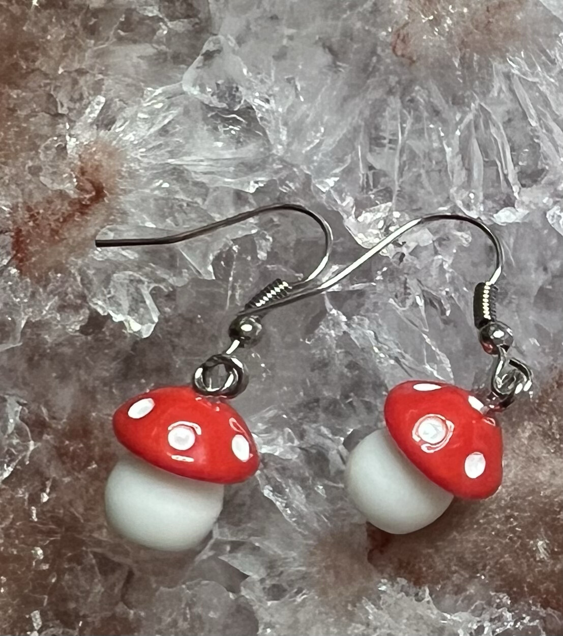 Mushroom Earrings