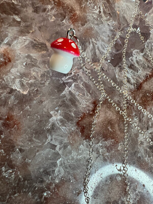 Mushroom Necklace