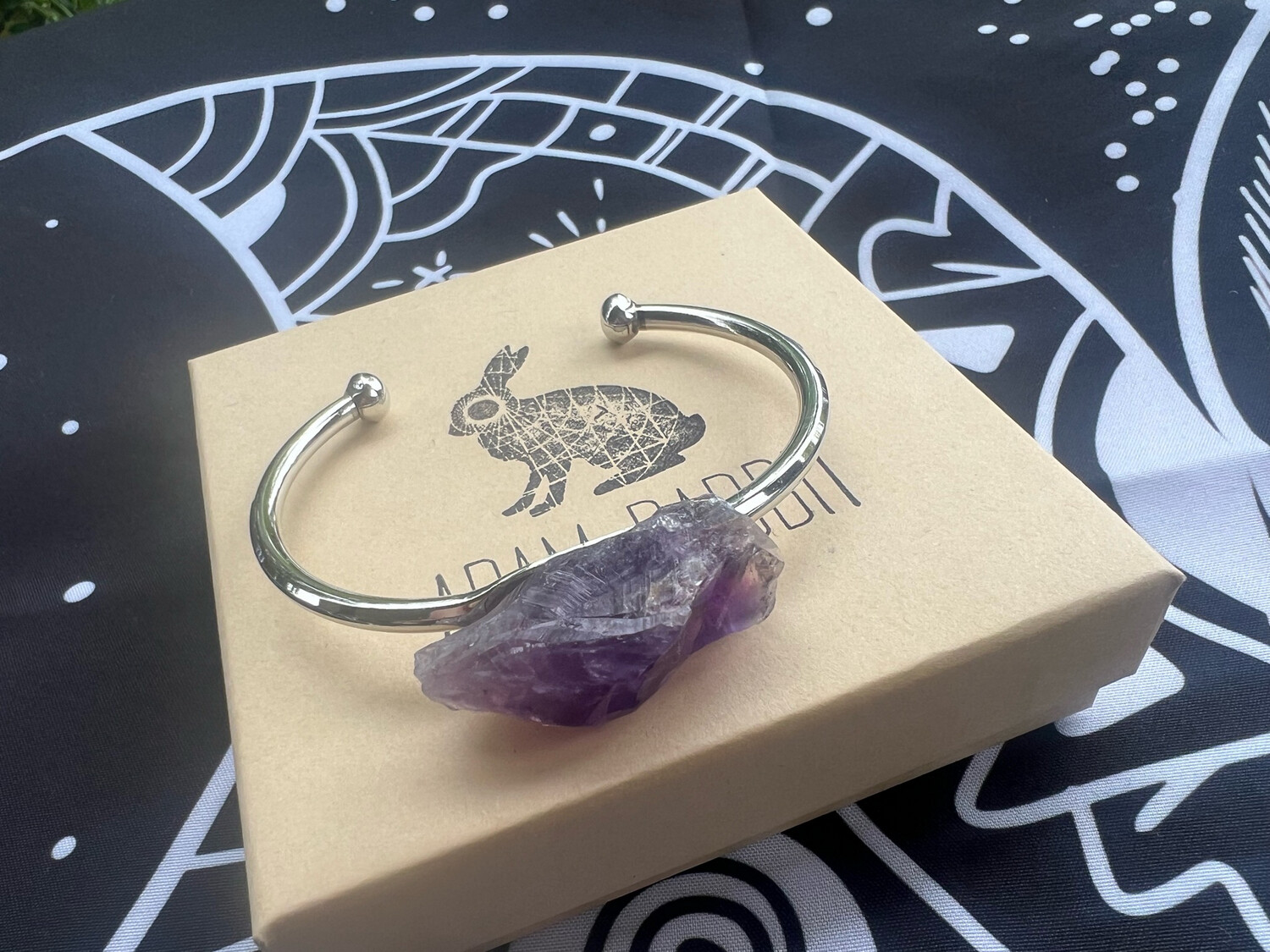 Chunky Amethyst Bracelet