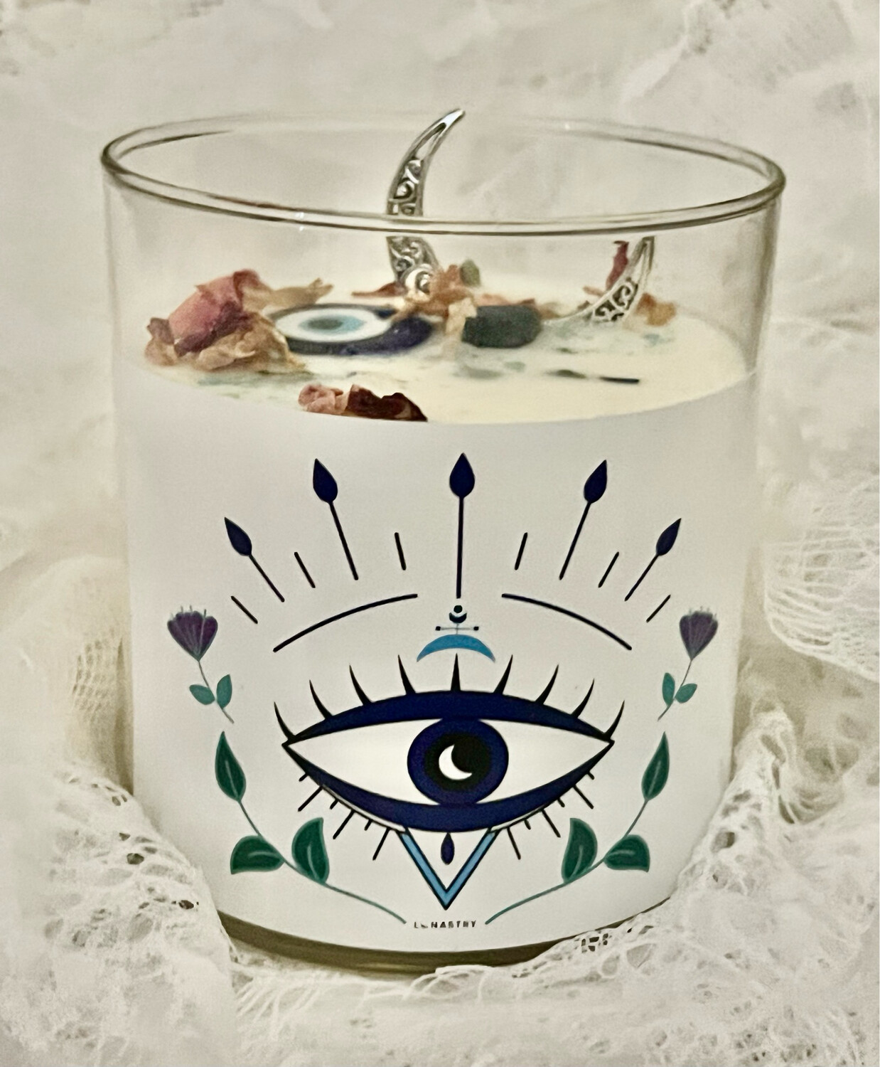 Evil Eye Candle