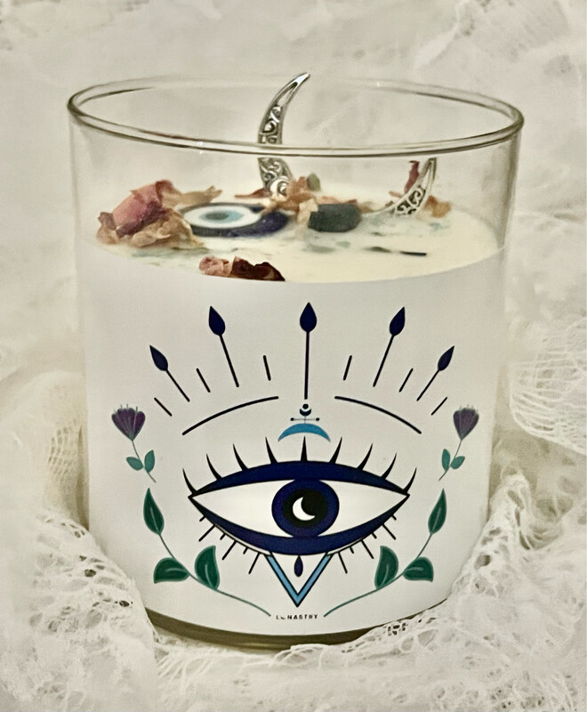 Evil Eye Candle