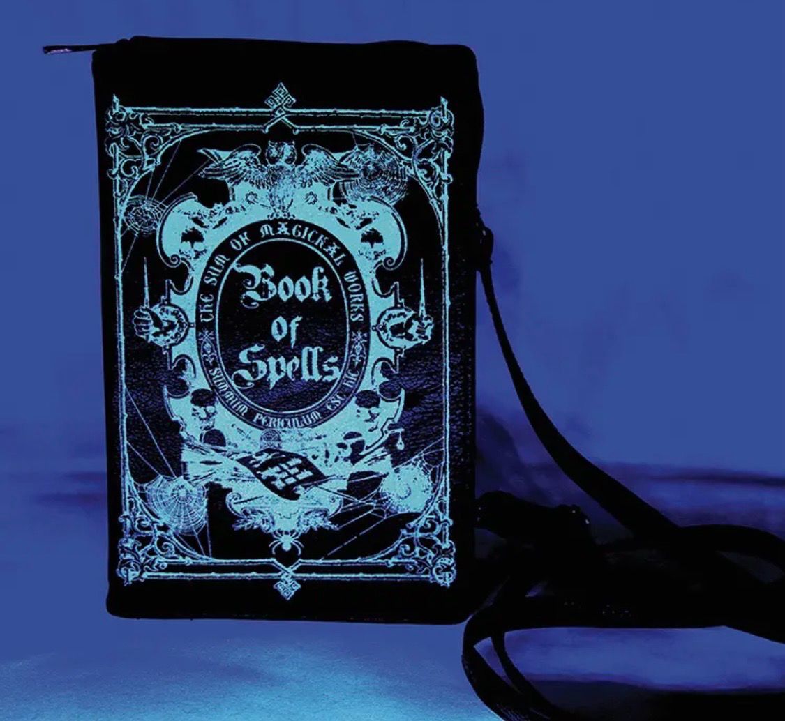 Glow In The Dark Book Of Spells Clutch