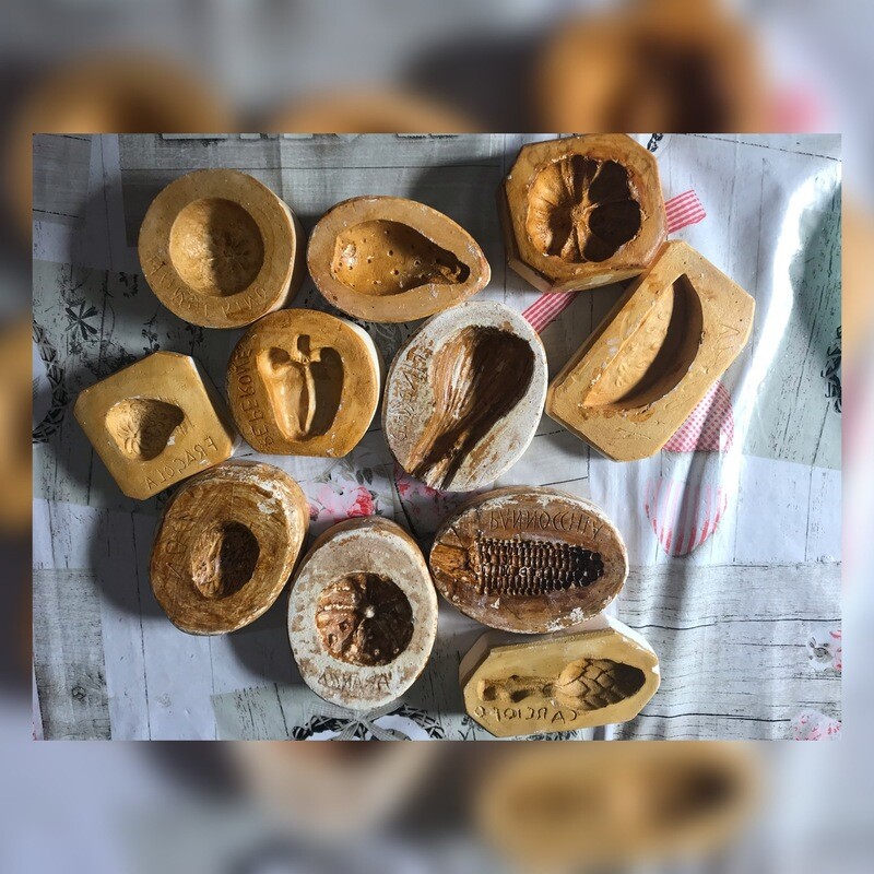 Stampo in gesso per frutta martorana
