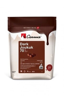 Carma Dark Joukuk 70 % cioccolato fondente sacch. da 1,5 Kg