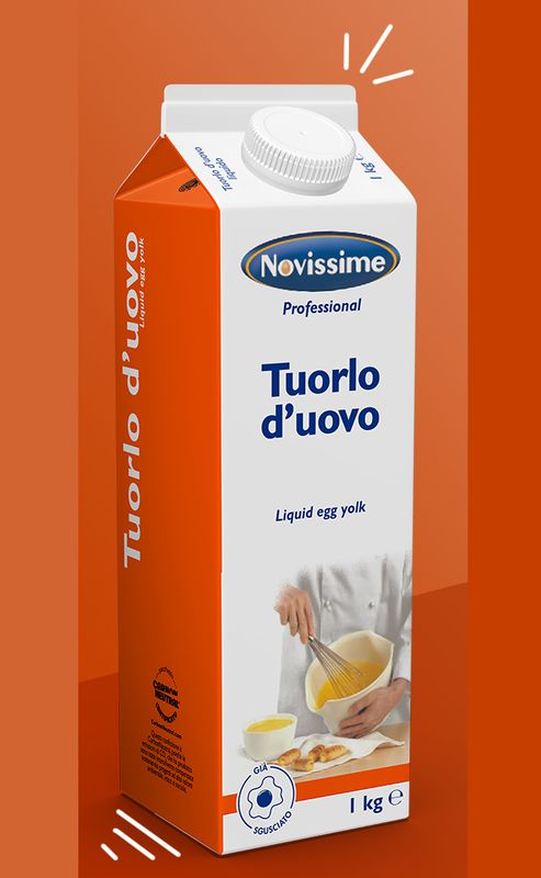 TUORLO D'UOVO PASTORIZZATO KG.1