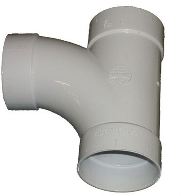 ducted 90 sweep tee