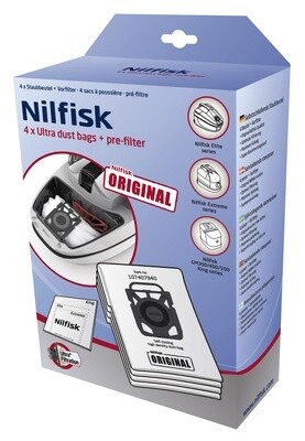 Nilfisk vacuum bag genuine 107407940