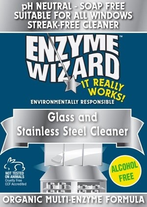 Enzyme Wizard Glass and Stainless Steel Cleaner 750ml