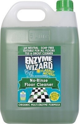 Enzyme Wizard No Rinse Floor Cleaner 5 LT
