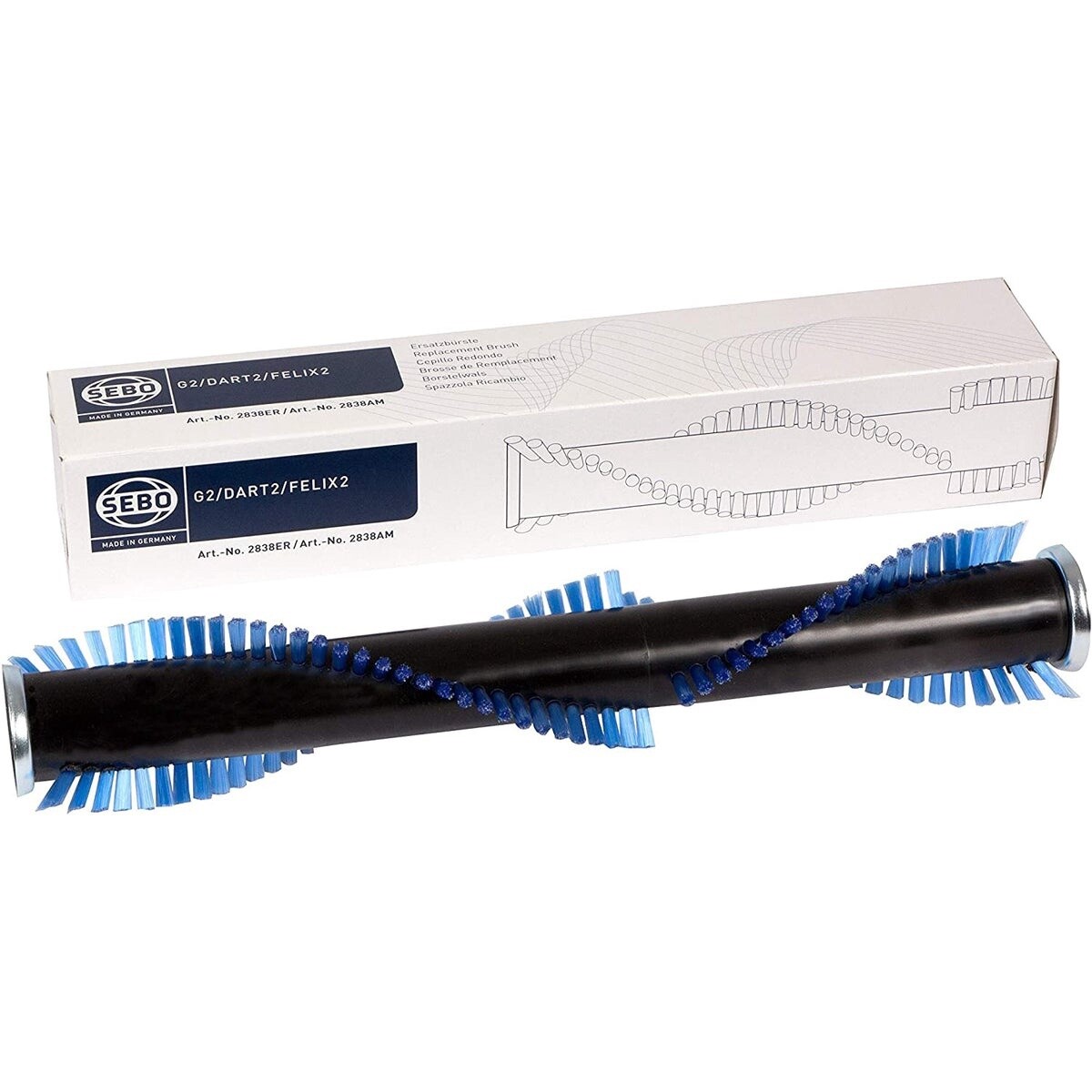 SEBO Brush Roller G2/G5 Dart2/ET2 2838ER