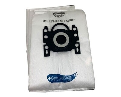 Wertheim 7 Series W9000, W9000PH Vacuum Cleaner Synthetic Dust Bags (32440443)