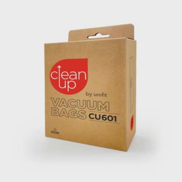 CleanUp CU601 Vacuum Bags 5 Pack