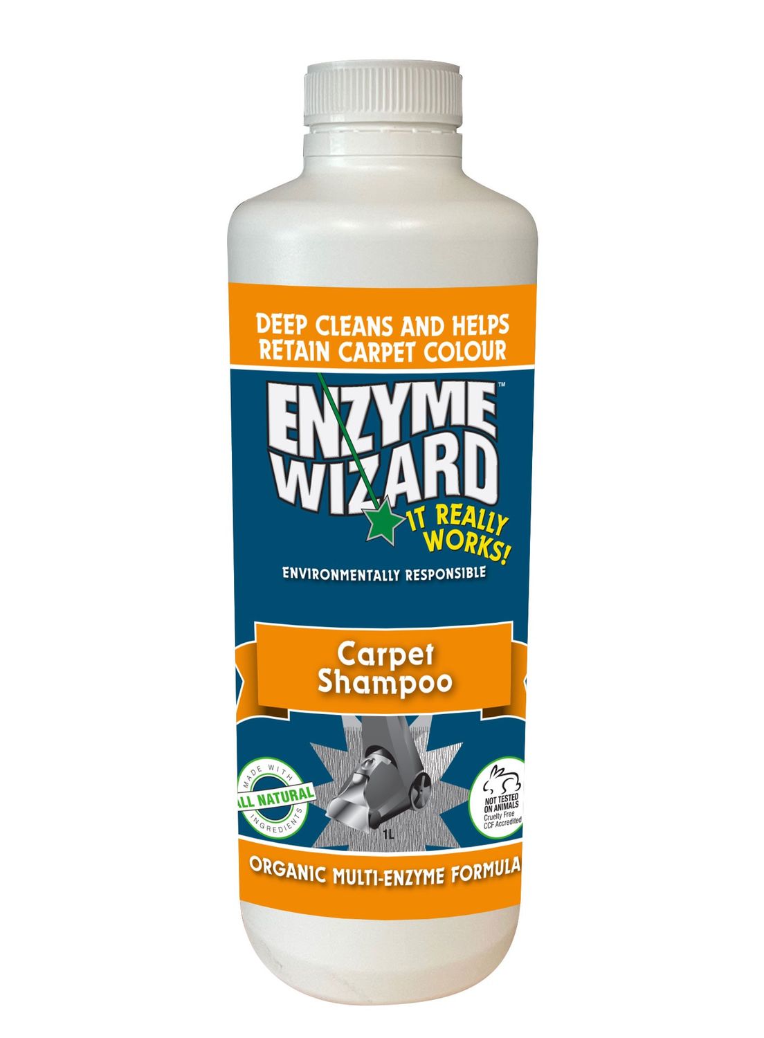 Enzyme Wizard Carpet Shampoo 1lt