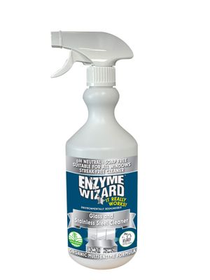 Enzyme Wizard Glass and Stainless Steel Cleaner 750ml