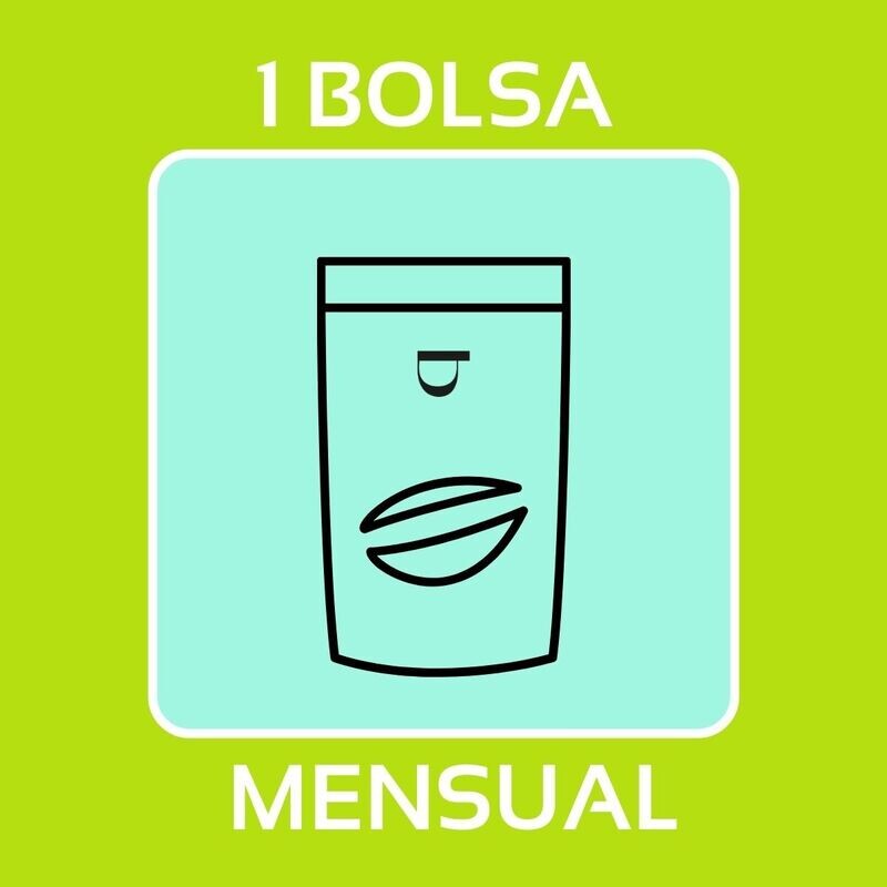 QUIERO 1 BOLSA DE CAFÉ EN GRANO MENSUAL