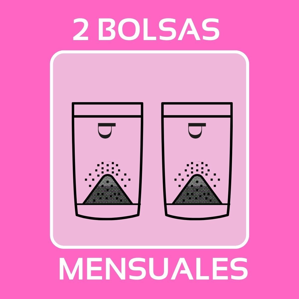 QUIERO 2 BOLSAS DE CAFÉ MOLIDO MENSUAL