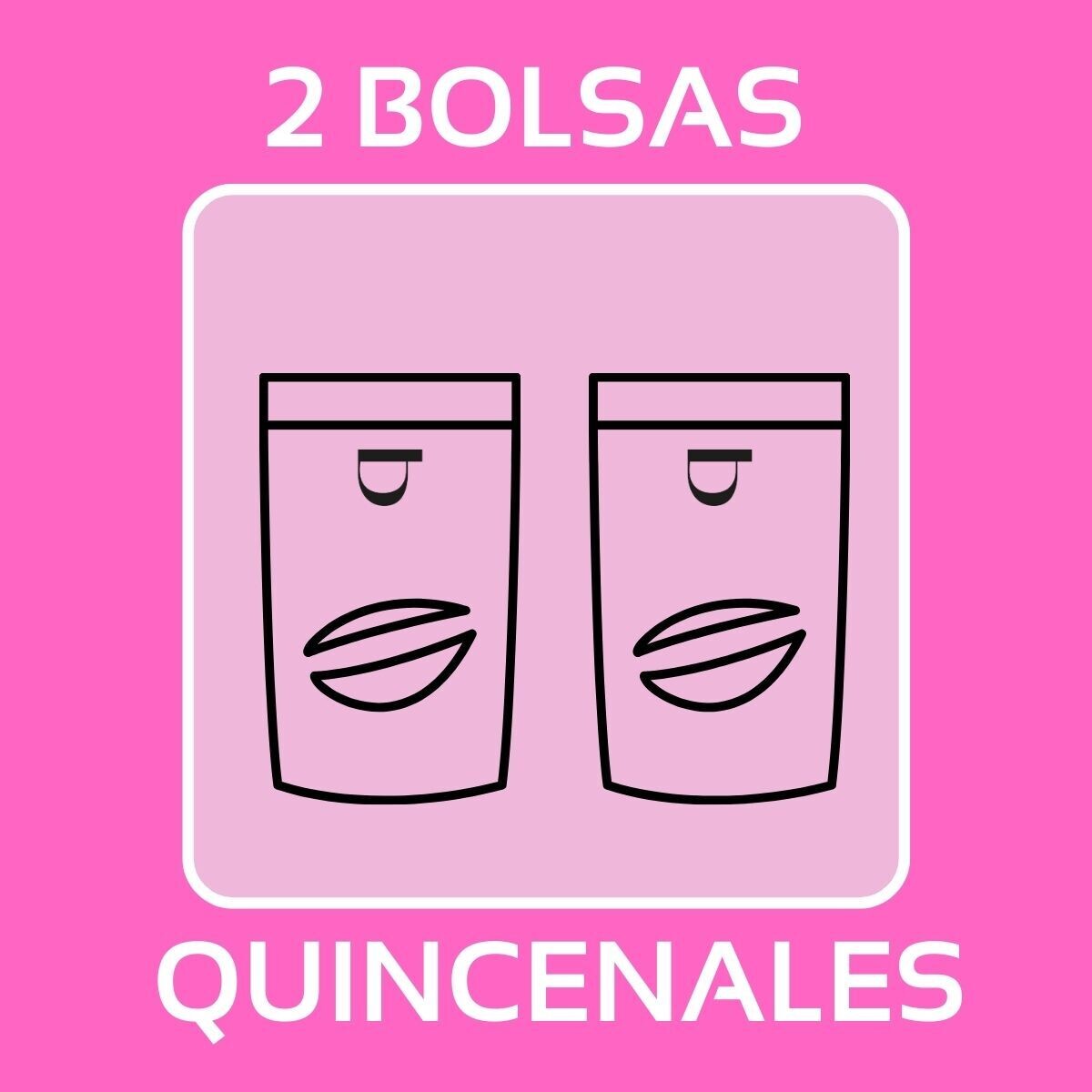QUIERO 2 BOLSAS DE CAFÉ EN GRANO QUINCENAL
