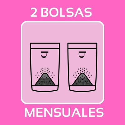 QUIERO 2 BOLSAS DE CAFÉ MOLIDO MENSUAL