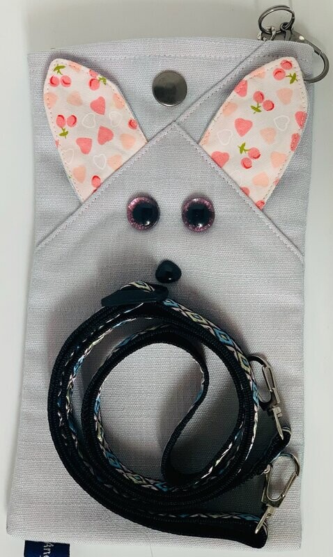 Bolsa para móvil gris