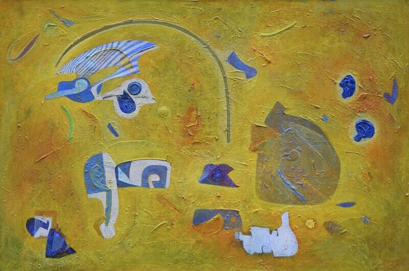 Acryilc on canvas / Figurative , Light as Form // Size : ca.. 100 x 150 x 3cm Acryilc on canvas / Figurative , Light as Form // Size : ca.. 100 x 150 x 3cm