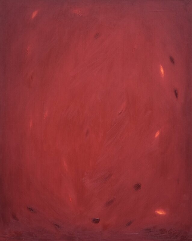 Red world , Oil on the canvas   Abstract  Paintings // Size : ca.. 80 x 100 x 2 cm