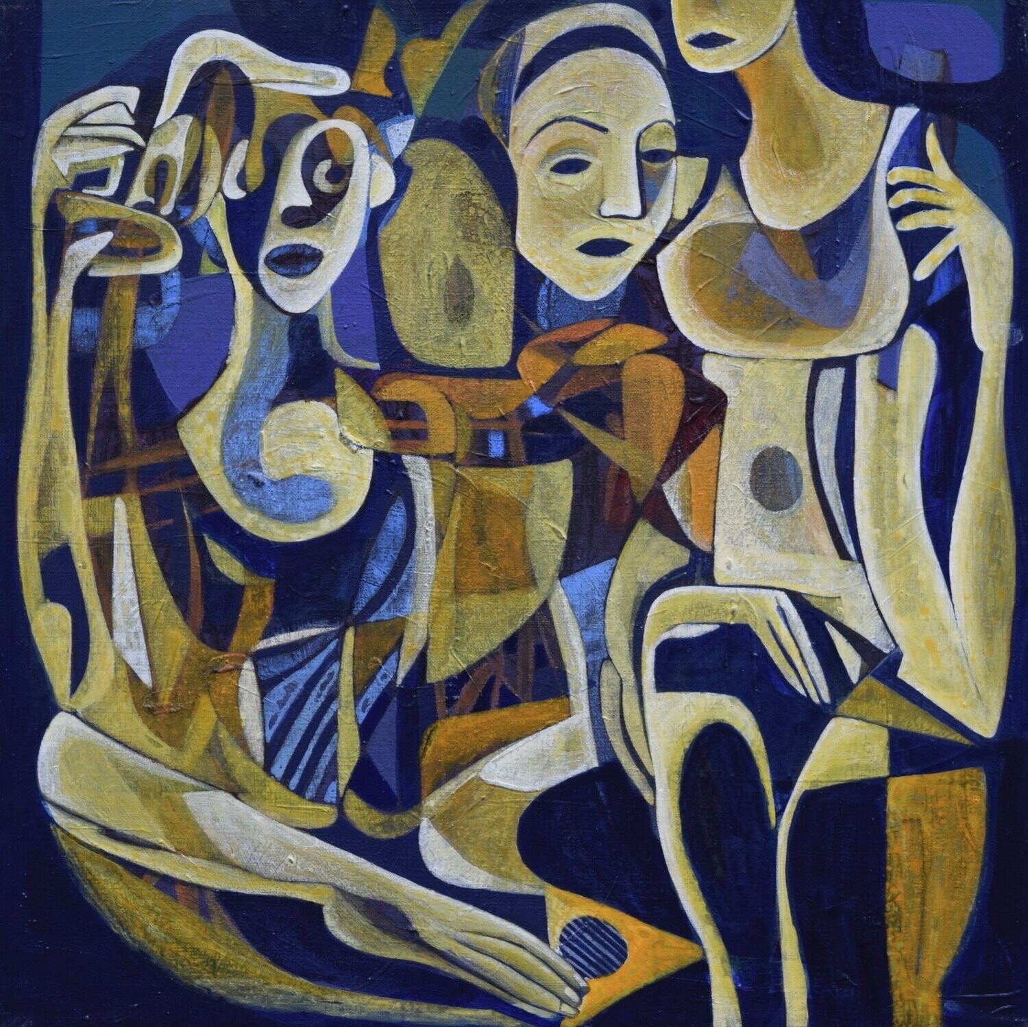 human // Size : : ca. 60 x 60 x 2 cm,